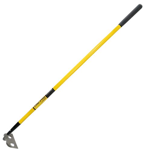 Truper 7" Wide Forged Mortar Hoe with 54" Fiberglass Handle