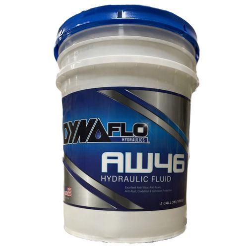 DYNAFLO Premium AW-46 Hydraulic Fluid, 5 Gallons