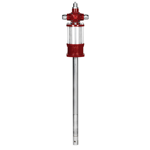 Alemite 7786-A5 3/4 in. NPTF Inlet 75:1 12 lb. Min Air Powered 400 lb. Drum Grease Pump
