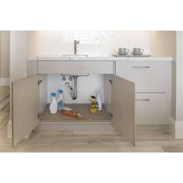 Xtreme Mats™ Under Sink Vanity Cabinet Mat, 28 X 19 In