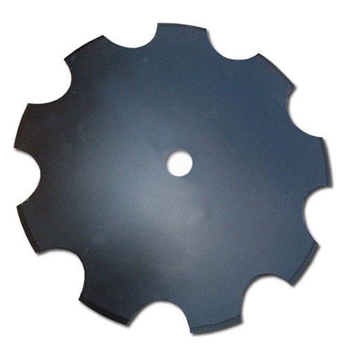 22" x 6MM Notched Disc with 1-1/2" RCH, 2-1/2" CONC