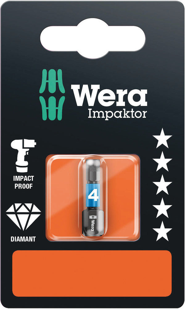 840/1 IMP DC SB Impaktor bits, 25 mm