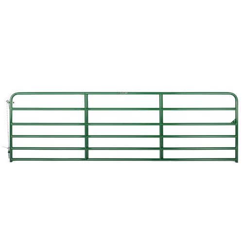 Tarter The American Gate 14' 6 Bar Green Economy Tube Gate