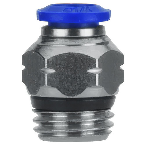 AIGNEP 87000-08-04, 1/2 in. Push-To-Connect Straight Fitting Tube x 1/4 in. Straight Male Universal Thread - Pack of 10