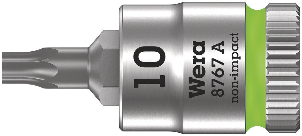 8767 A TORX Zyklop Bit Socket, 1/4" Drive, TX 10-30 x 28 mm