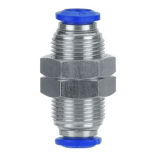 AIGNEP 88050-08, 1/2 in. Push-To-Connect Bulkhead Union Fitting - Pack of 10