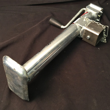 900-5908-44: Jack, Only 5000Lb Side Crank Plated Square Mount