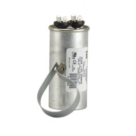 Copeland 914-0037-09 Round Run Capacitor 25MFD 370V