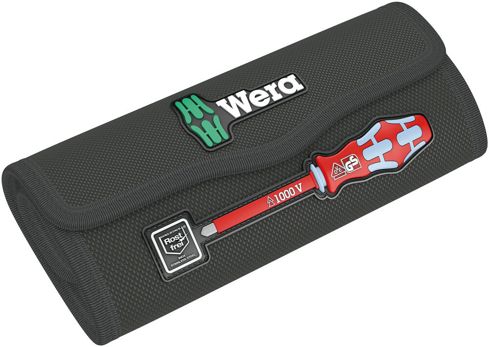 9477 Folding pouch for sets of up to 17 Kraftform Kompakt VDE Stainless, empty, 180 x 85 mm