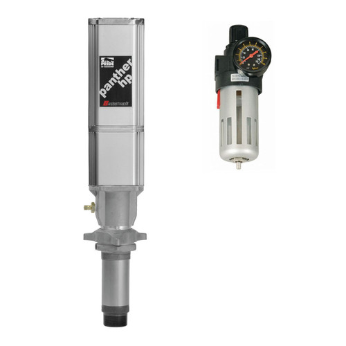 Balcrank Panther HP 3:1 Oil Pump - Universal Stub Style w/ Bung Adapter & FREE Filter Regulator