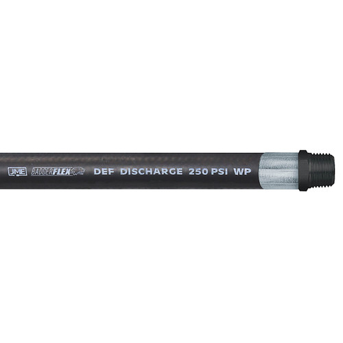 BadgerFlex 3/4 in. DEF Dispensing Hose Assembly w/ Male NPT Ends - Black