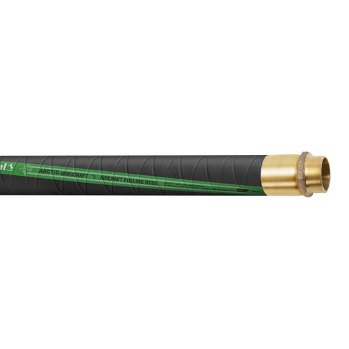 Continental ContiTech Wingcraft™ Arctic 1 1/4 in. 300 PSI Low Temperature Aviation Fueling Hose Assemblies w/ Brass Male NPT Ends