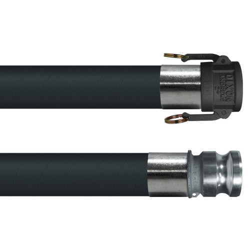 Kuriyama Alfagomma T760AA 4 in Dry Powder Delivery Hose w/ Female Coupler x Male Adapter Ends