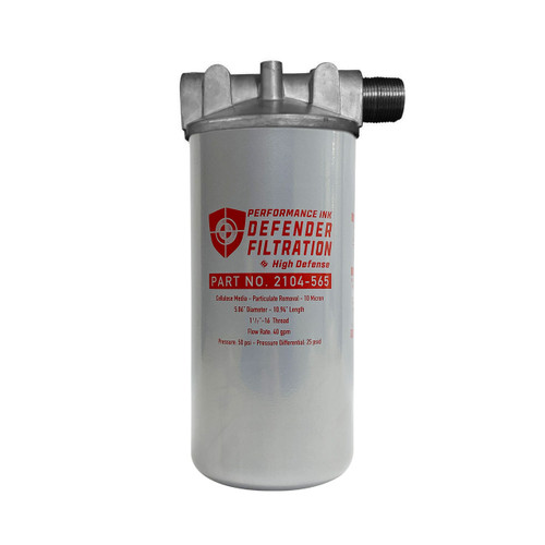 Performance Ink 1 in. High Flow Gasoline Transfer Pump Filter Kit - 10 Micron - 40 GPM