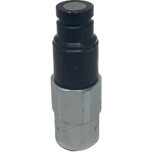Stucchi APM 3/8 in. Carbon Steel Flat Face Coupler 1/2 in. SAE, 12.19 GPM