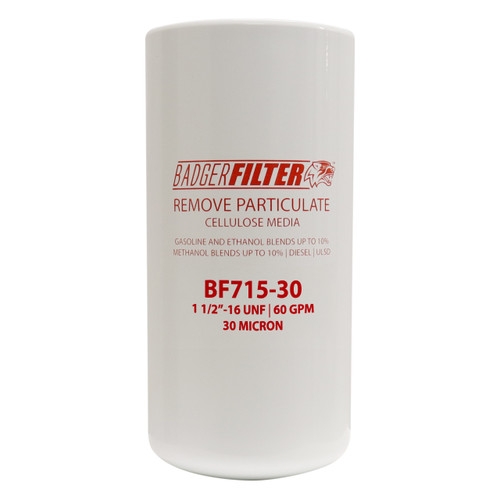 BadgerFilter BF715-30 Fuel Filter - 30 Micron, Particulate