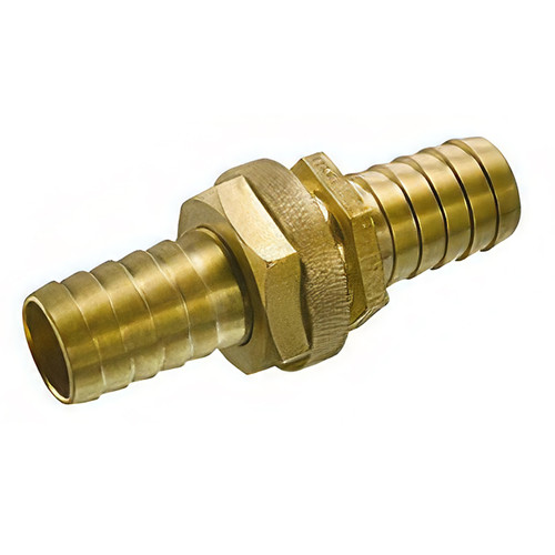 Kuriyama BRGHT062 5/8 in. Forged Brass Garden Hose Fitting Set