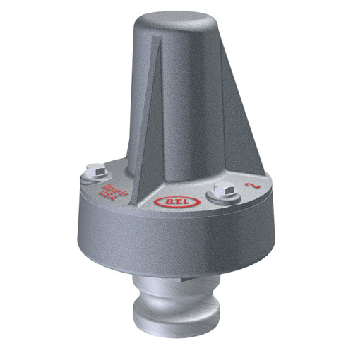 BTI 2 in. All-in-One Pressure Relief Valve, Male Cam Lock