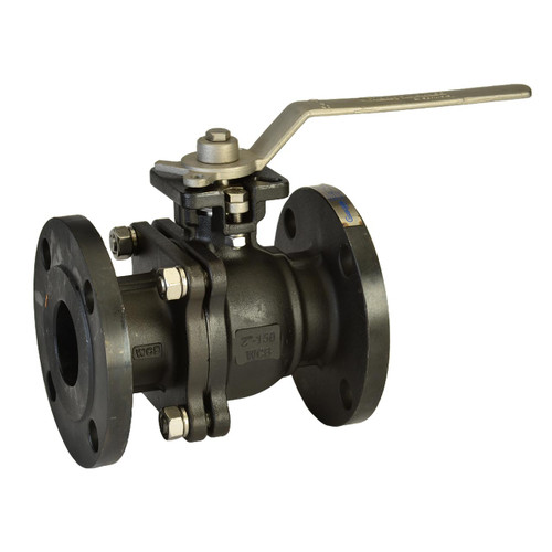 Chicago Valves FS8246MGG3025 2 1/2 in. Carbon Steel Ball Valve - Flanged, Class 300, 740 PSI