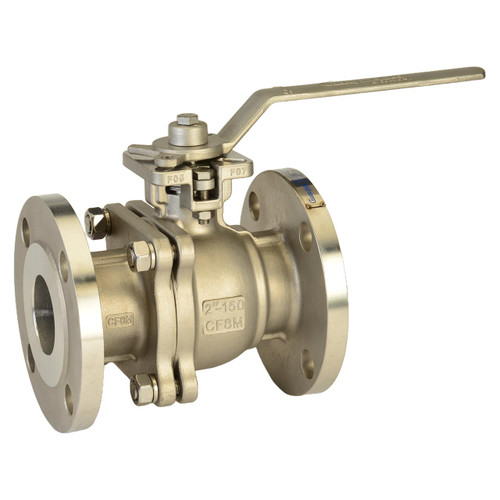 Chicago Valves FS8266MGG3020 2 in. Stainless Steel Ball Valve - Flanged, Class 300, 740 PSI - Full Port