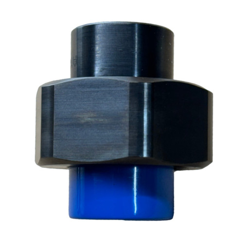 HART Industrial D-3131-8-V-CS 2 in. FNPT Class 3000 Carbon Steel Threaded Union - FKM Seal, Dielectric Coating