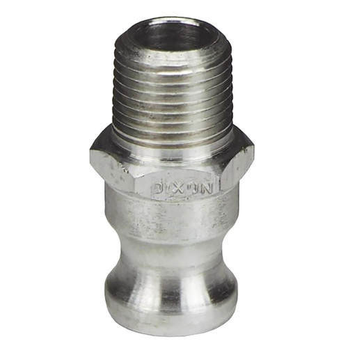 Dixon 1/2 in. Aluminum Cam & Groove Type F Adapter x Male NPT