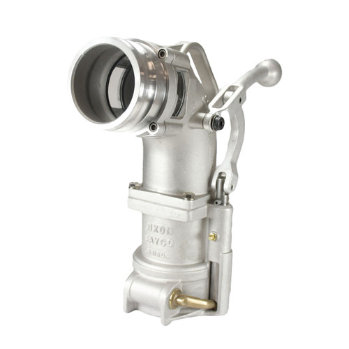 Dixon Bayco Baylite 6210 Series 4 in. Drop Elbow w/ 3 in. Male Adapter - 17 3/4 in. H