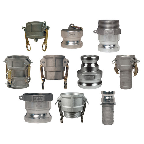 Dixon 2 in. Aluminum Global Cam & Groove Couplers