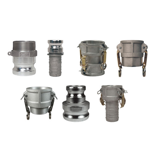 Dixon 3 in. Aluminum Cam & Groove Couplers