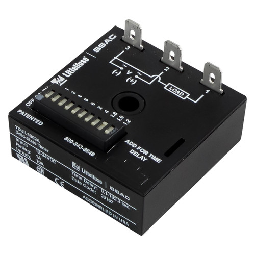 Freedom Electronics FE-206-0170 Remote Alarm Timer Relay 24VDC, 102 Seconds - New