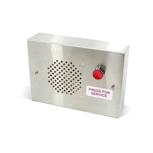 Freedom Electronics FE-SPK-1003 New Stainless Steel Speaker Box W/Call Switch