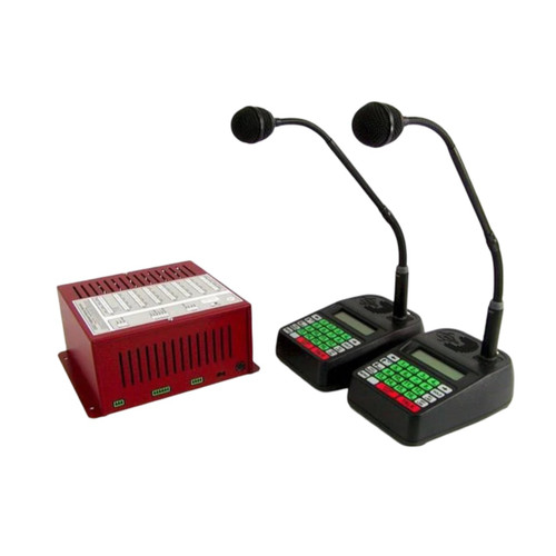 Freedom Electronics FE-TMK-4224 Trademark II Basic 24 Wired Speaker Station Intercom System w/ 2 Desktop Controllers - New