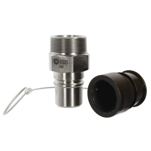 Fast Fill R150SC-A Steel Fuel Receiver With Cap