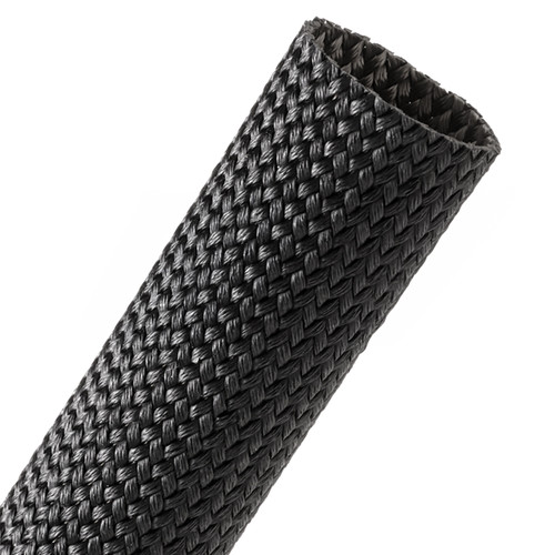 Techflex FGN1.00BK Insultherm 1 in. x25 ft. Braided Sleeve Temperature Resistant, Black