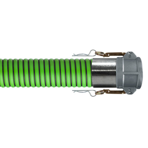 Kanaflex flexCHEM 300 1 1/2 in. EPDM Chemical Hose w/ Aluminum Female Coupler Ends