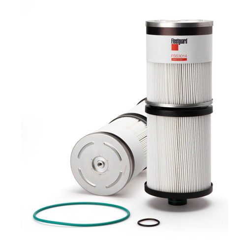 Fleetguard FS53014 EleMax™ Stacked Fuel/Water Separator Filter, 5 Micron, Each