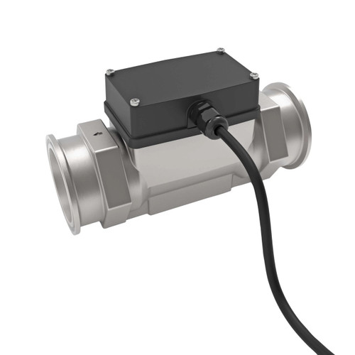 GPI G2S15TPOXXX 1 1/2 in. NPT Industrial Stainless Steel Turbine Flow Meter w/ 1 1/2 in. Tri-Clamp Ends