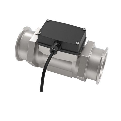 GPI G2S20TPOXXX 2 in. NPT Industrial Stainless Steel Turbine Flow Meter w/ 2 in. Tri-Clamp Ends