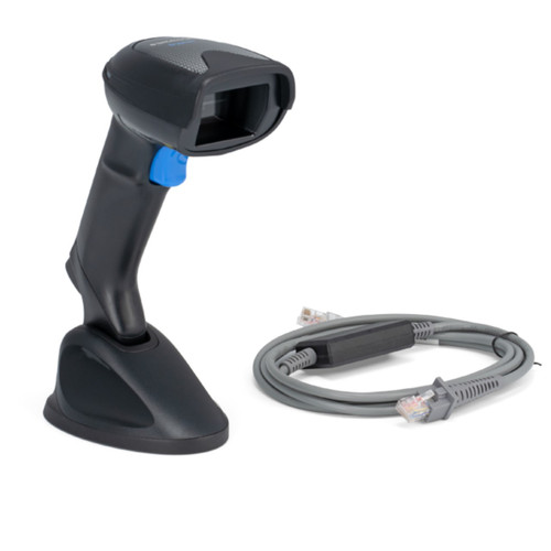 Freedom Electronics GD4400 VeriFone Gryphon 2D Scanner w/ FE-90A051939 Cable, Base