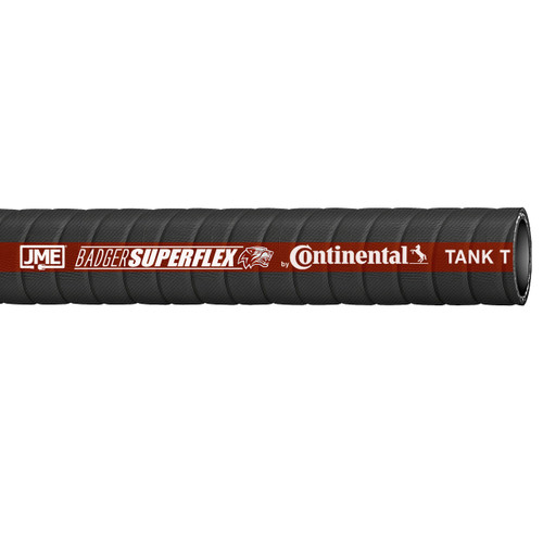 BadgerFlex SuperFlex 1 1/2 in. Petroleum Transfer Hose, 150 PSI - Hose Only