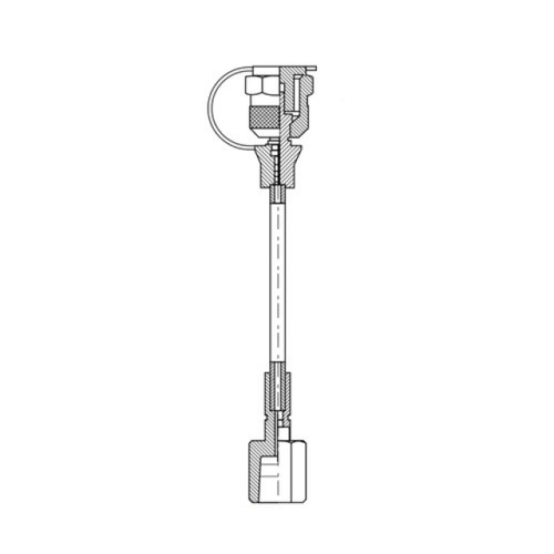 PCI H900-993-32 Micro Hose M16 X 2 Female X 1/4 in. NPT Female - 32 in. Length
