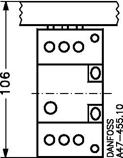 047B3084 Danfoss Accessory, CITF,CTS 45-2