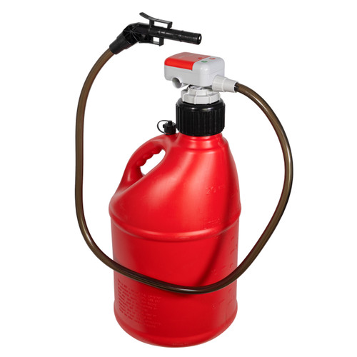 Tera Pump TRFA01-XL Battery Powered Fuel Transfer Pump for 3-5 Gallon Jug/Pail