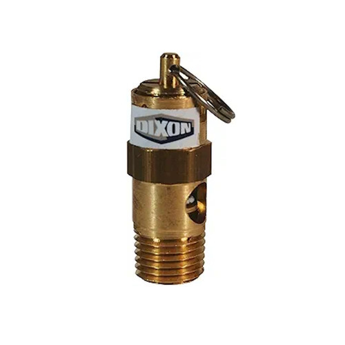 Dixon KSV10-150 1/4 in. Brass Soft Seat Safety Pop-Off Valve 150 PSI