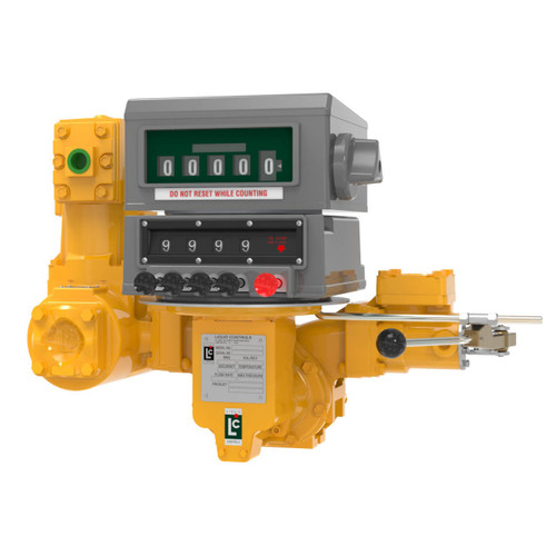 Liquid Controls M7K1-MECH-NP#1 2 in. Flanged 100 GPM Meter and Mechanical Register w/ Preset Valve, Strainer & Air Eliminator