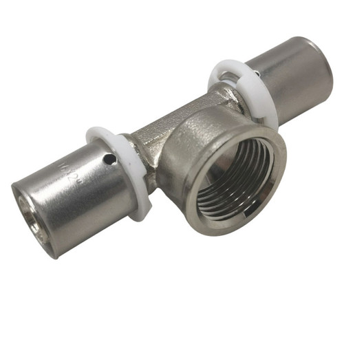Rapid Air MC8089 1 in. x 3/4 in. NPT x 1 in. Reducing Tee FNPT