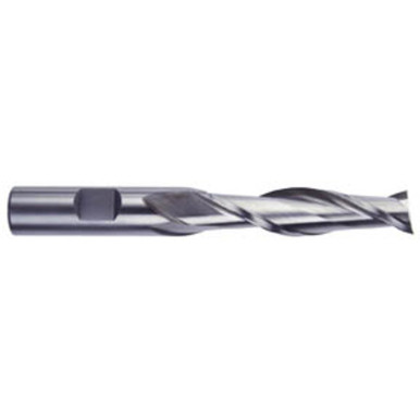 1" x 1" " x 6 1/2" 2 Flute Single End HSS Finishing Center Cutting End Mill-TiN Series/List #4599G MT1011361