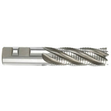 1/2" x 1/2" x 1 1/4"1/4" 4 Flute Single End HSSCo Roughing/Finishing Center Cutting End Mill-TiN Series/List #4640G MT2945206