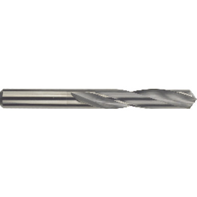 #18 Dia. x 0.1695" Shank x 1-5/8" Flute Length x 2-3/4" OAL, Standard, 118 Degree, AlTiN, 2 Flute, External Coolant, Round Solid Carbide Drill Series/List #5374T MT1292144