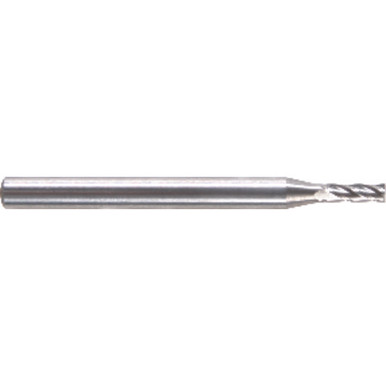 .120 Dia. x 1-1/2 Overall Length 4-Flute Square End Solid Carbide SE End Mill-Round Shank-Center Cut-Uncoated Series/List #5918 MT3152751